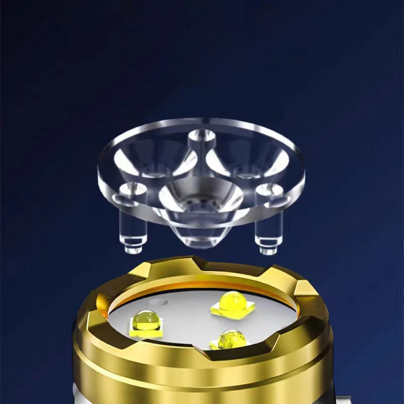 Mini Linterna Súper Potente