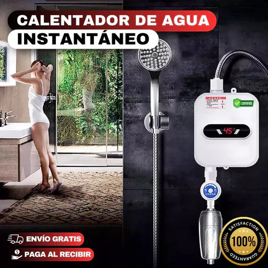 OFERTA 80%OFF - CALENTADOR DE AGUA ELÉCTRICO + DUCHA DE REGALO - 3500W