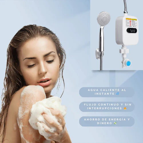 OFERTA 80%OFF - CALENTADOR DE AGUA ELÉCTRICO + DUCHA DE REGALO - 3500W
