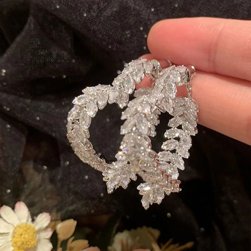 Arete Corazón de Cristal 💎