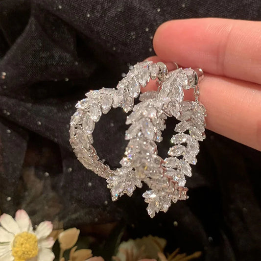 Arete Corazón de Cristal 💎