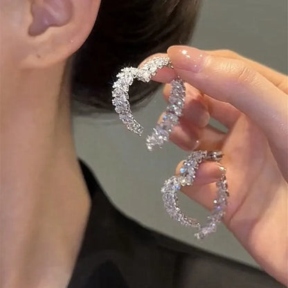 Arete Corazón de Cristal 💎