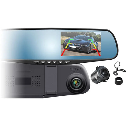Camara Retrovisor HD - Vista panoramica delantera y trasera / delantera y trasera